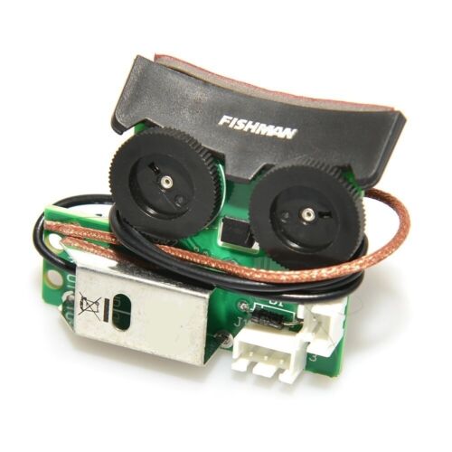 Fishman VT1 Presys Sonitone Piezo Pickup For Acoustic Guitar Preamp EQ DIY Tuner