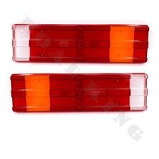 2 x Lichtscheibe Glas Rückleuchte Mercedes Actros Atego Axor Econic Unimog