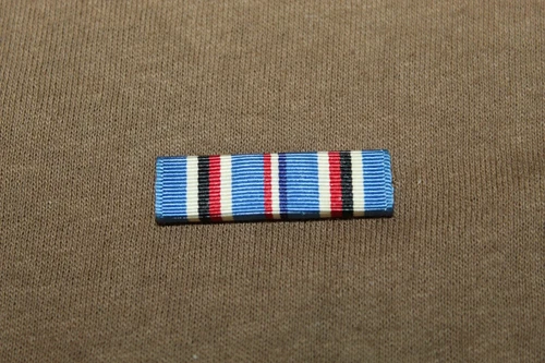 Original WW2 U.S. Military American Campaign Medal Ribbon Bar, VG