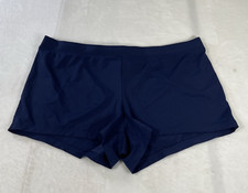 Lands End Womens Navy Swim Shorts Sz Lg. 14-16 Benefits Charity