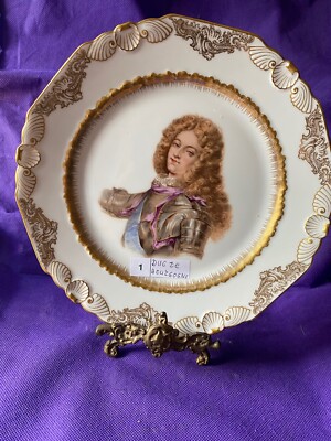 Wilhelm & Graef Antique Plates France Limoges