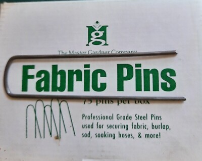 FABRIC PINS~ 5'' X 1 1/2'',75 C0UNT