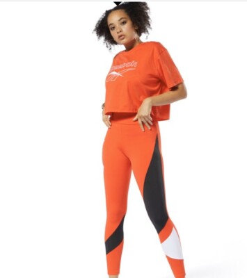 Reebok Classic Vector Women Leggings. Size Small