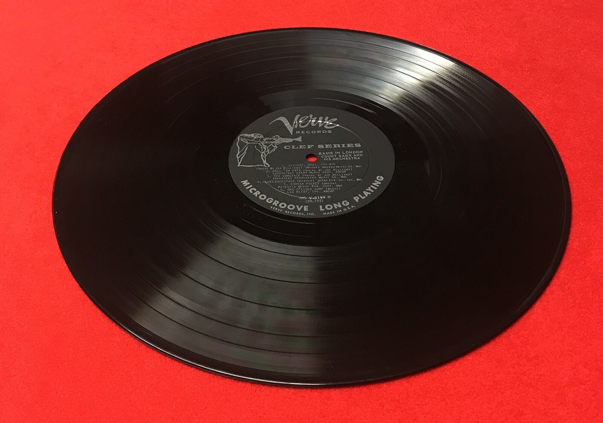 COUNT BASIE Orchestra Basie In London LP VERVE RECORDS MGV-8199 US