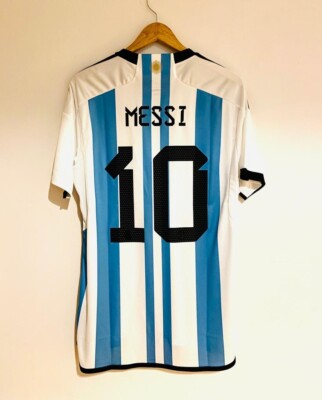 Argentina Messi Shirt 2022 Qatar Adidas Official HB9215