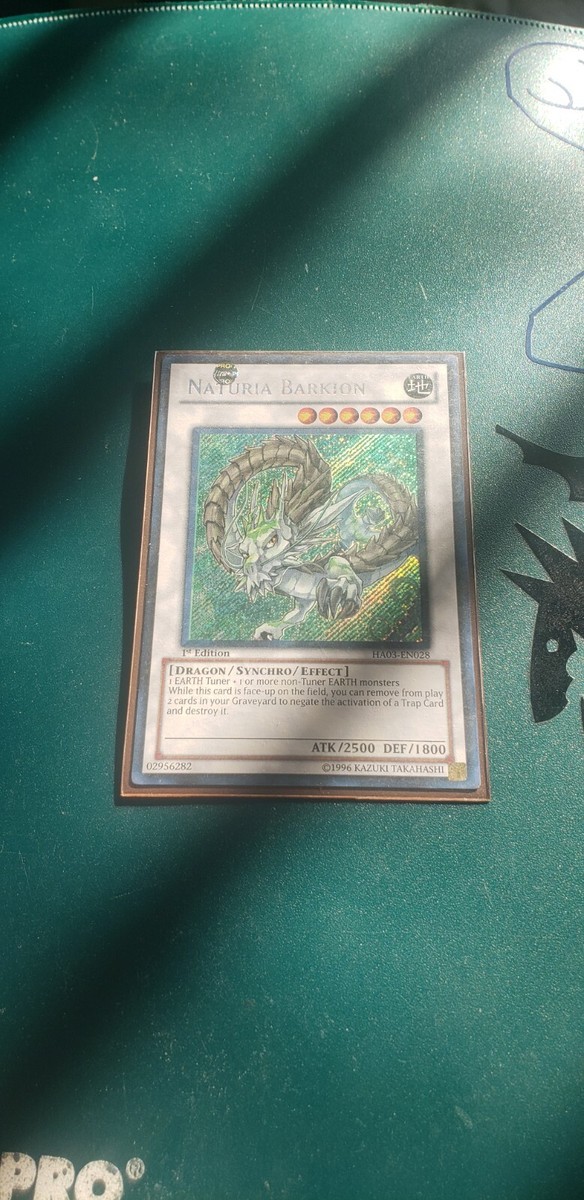 Naturia Barkion - HA03-EN028 - Secret Rare -NM | eBay