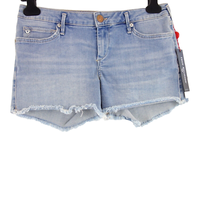 True Religion Jeansshorts Blau Damen Hotpants Kurze Hose Joey Sommer W29 Neu