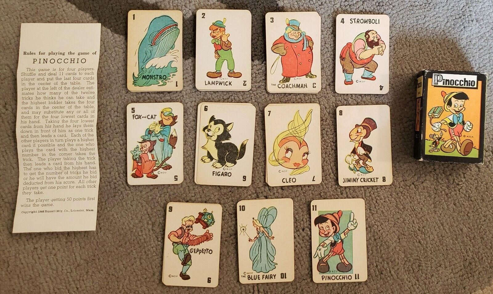 Le Avventure di Pinocchio — The World of Playing Cards