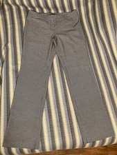 Nine West Dress Pants Women’s 8/Black/White/Checkered/Career/Office/All Seasons