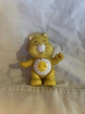Vintage 1983 Care Bear Funshine Bear Poseable Figure