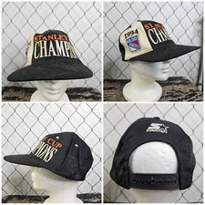 VTG New York Rangers NHL 1994 Stanley Cup Champions Starter Snapback Cap Hat