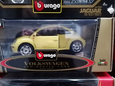 BURAGO 1:18  Voltrwage New Beetle von 1998    Neu und Originalverpackt