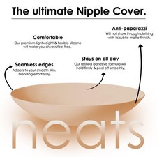 Nipple Covers for Women Reusable & Hypoallergenic Adhesive Silicone Pasties
