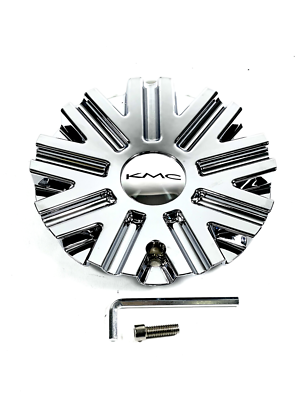 KMC 672 Widow 387L188 Gloss Black Wheel Center Cap for sale online