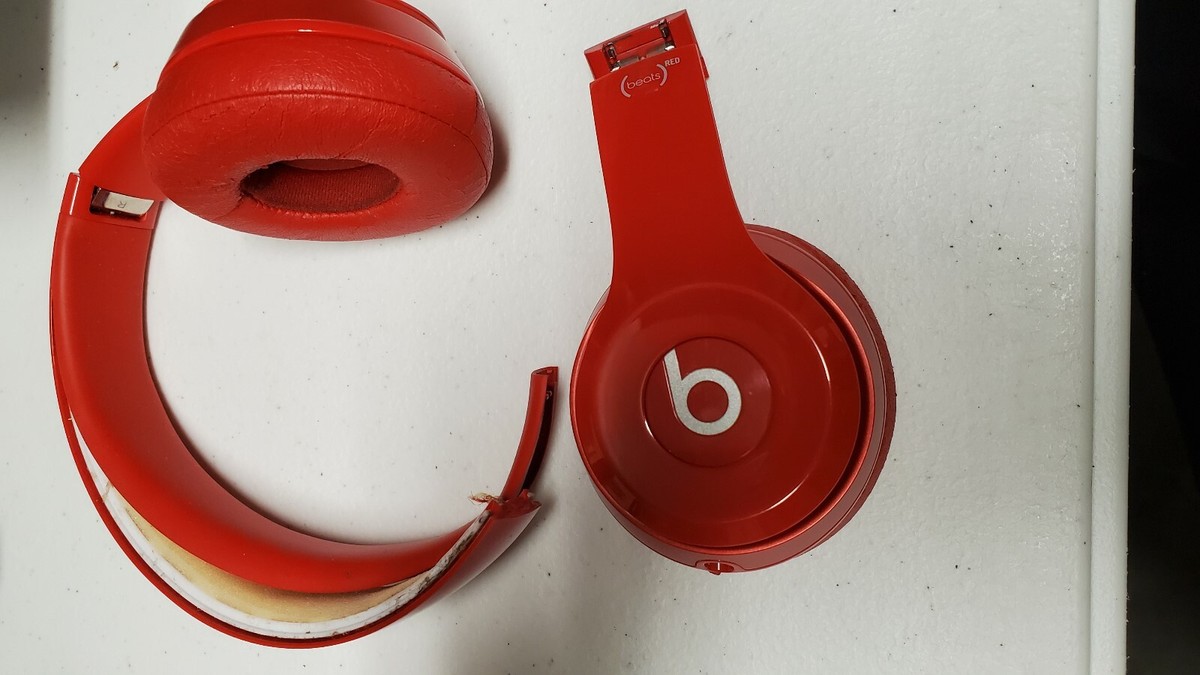 Beats by Dr. Dre Solo2 Headband Headphones - Red | eBay