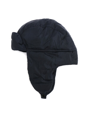 Moncler Kinder Trapper Mütze Ohrenklappen Daunen Fleece 3A Größe Small neu mit Etikett