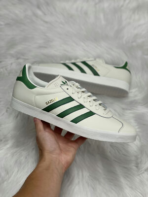Adidas Gazelle Mens Sportswear Shoes White IG1635 NEW Multi Sz
