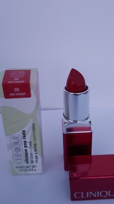 CLINIQUE Pop Reds Lip Color + Cheek *05 RED CARPET* / 0.12 oz