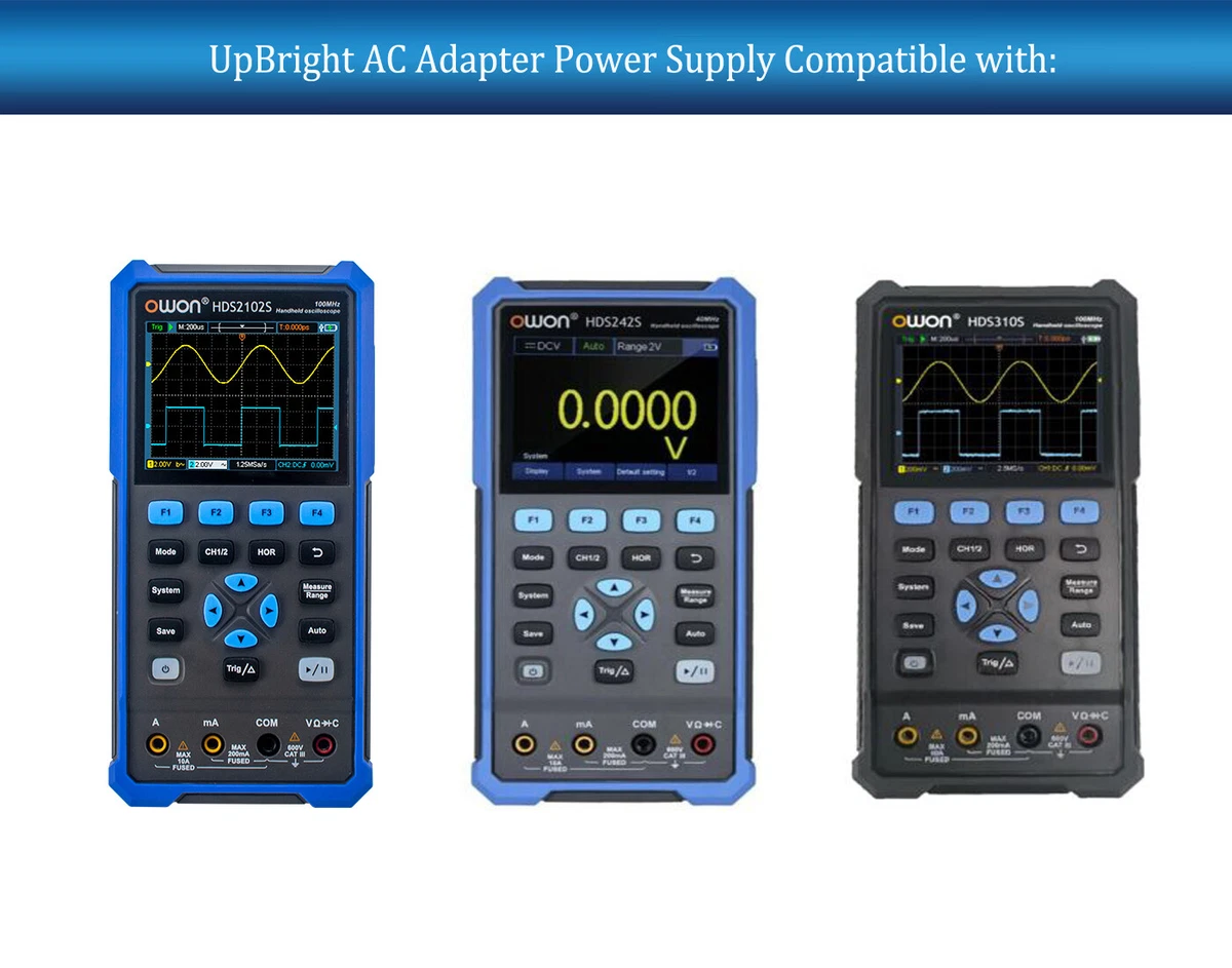 OWON HDS2202S 200 MHz 3in1 Handheld Oscilloscope, 53 OFF