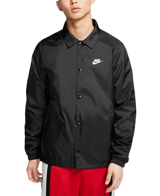Nike Menâs Just Do It Coaches Jacket Black Size XXL for sale online | eBay