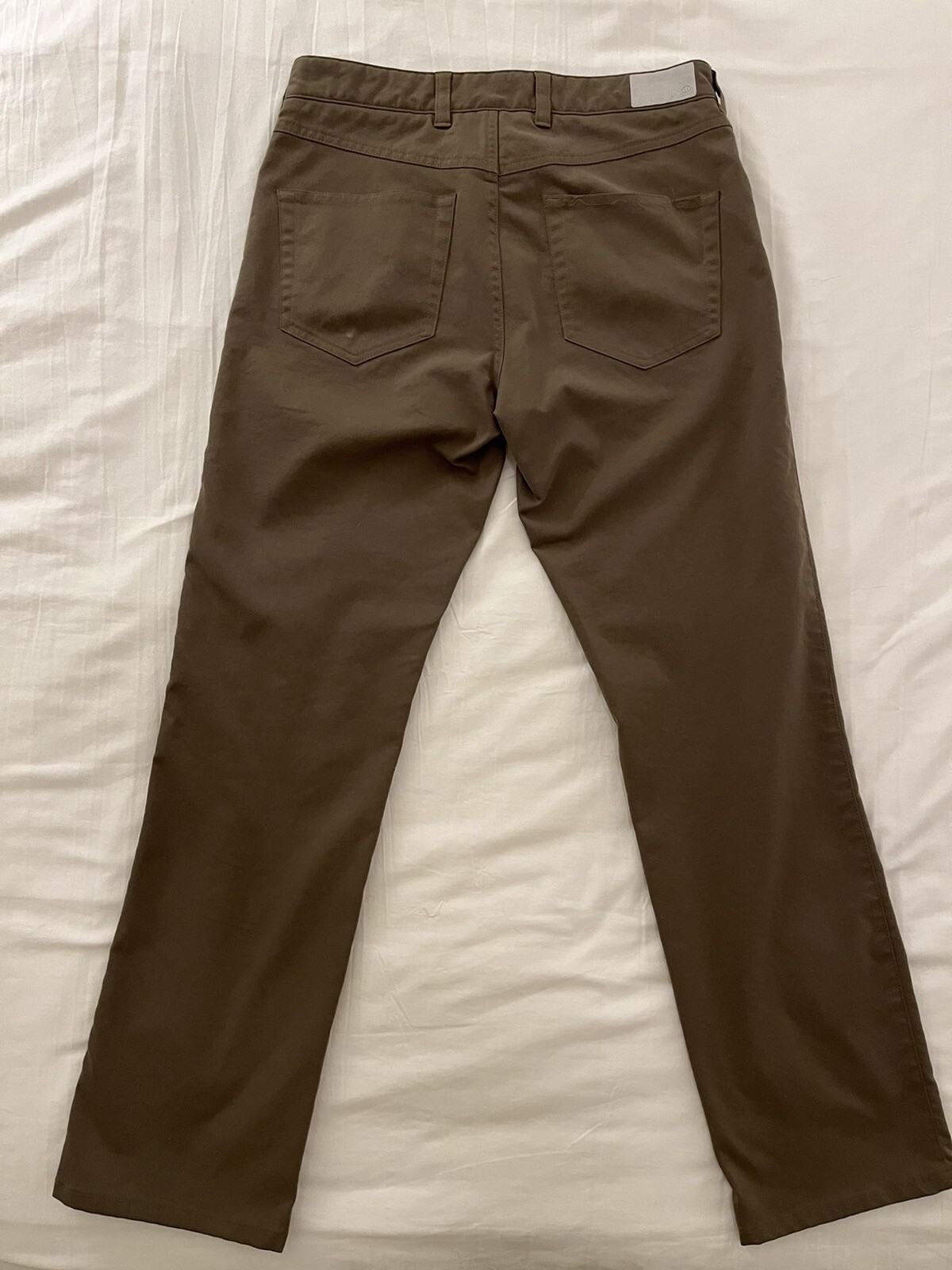Peter Millar Five-Pocket Performance Pant Green/B… - image 3