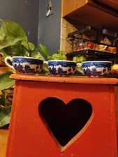 Miniature Toy Porcelain Tea Cups