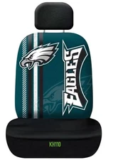 NFL Philadelphia Eagels Team Logo Printed Car Seat Cover Offically Licensed 
