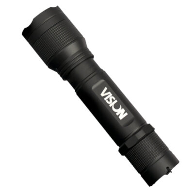 Wiederaufladbare Taschenlampe Focus Control Pro USB-C Laden oder AAA-Einrichtung VISION ETL61