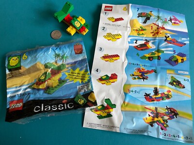 Vintage LEGO Classic 1999 McDonald's Happy Meal Toys NEW or USED