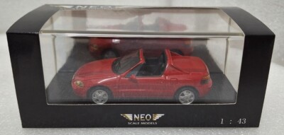 Honda CR-X DelSol 1992 Rouge - Triple 9 1/43 - Miniature Neuve Sous Boîte