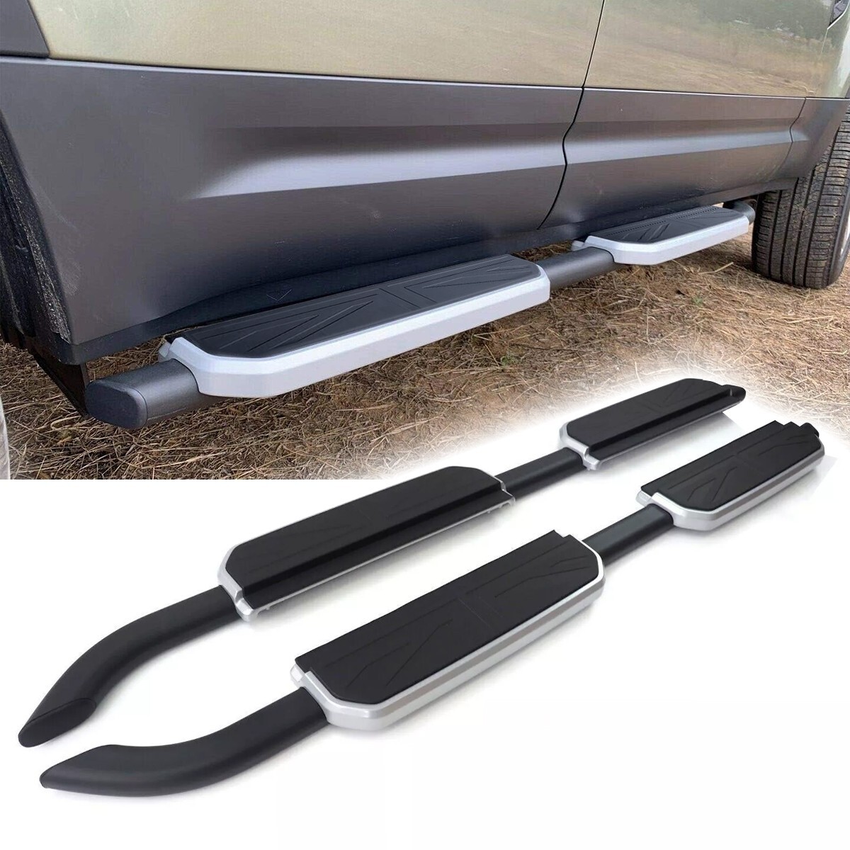 2pcs Running Board Side Step Nerf Bar Accessories for LR Defender