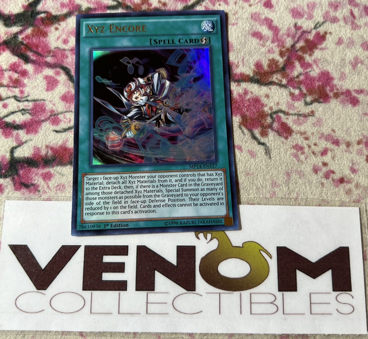 1x (M/NM) - XYZ Encore - MP14-EN117 - Ultra Rare - 1st Edition