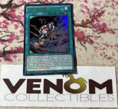 1x (M/NM) - XYZ Encore - MP14-EN117 - Ultra Rare - 1st Edition YuGiOh