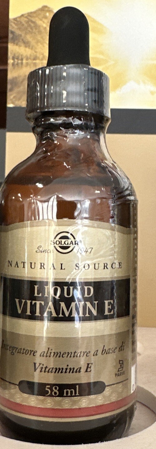 SOLGAR LIQUID VITAMIN E 58 ml integratore alimentare a base di Vitamina E