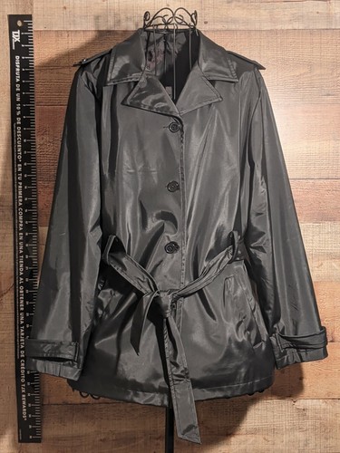Expressions Trench Coat Size 14/16 In 