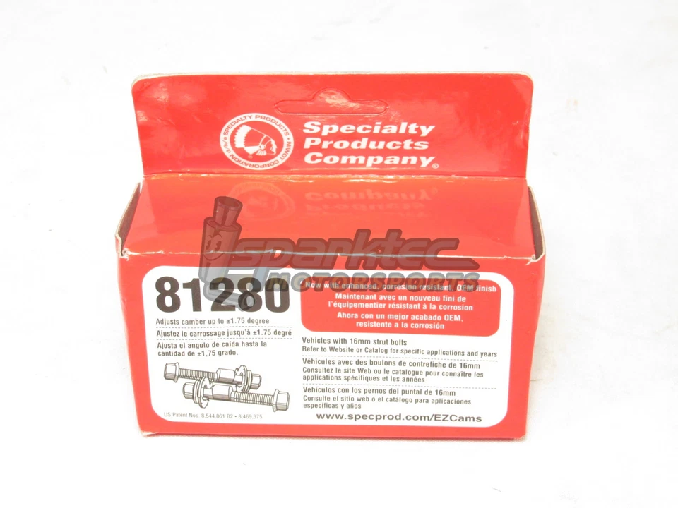 Pernos de inclinación ajustables SPC EZCam XR GMC Buick Dodge Chevy Pontiac Ford Chrysler Foto 2 de 3