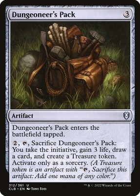 Dungeoneer's Pack (312) Battle for Baldur's Gate CLB MTG Magic