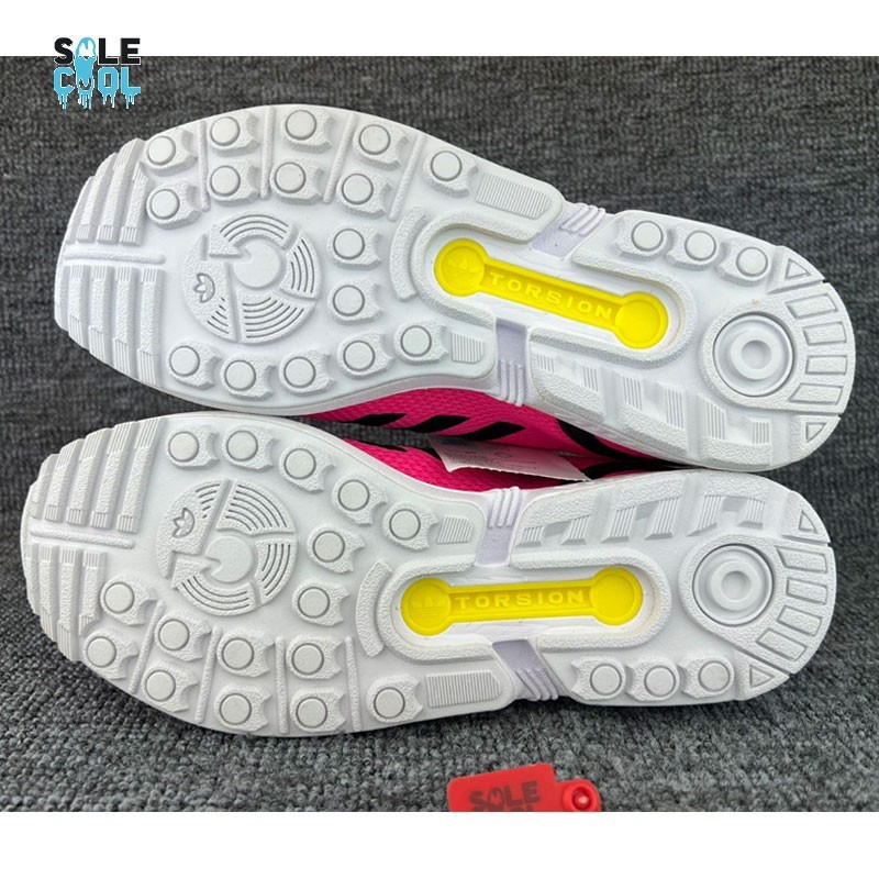 Adidas ZX Flux K Pink Black Running Shoes M21296 | eBay