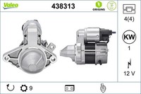Anlasser Starter Valeo Origins Stop&Start - NEW O.E. Technologie 438313 FüR Aygo