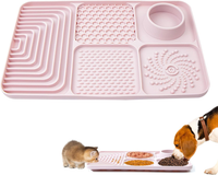 Leckmatte Hund,Schleckmatte Katze,Schleckmatte Hund Mit Saugnapf,Silikon Schleck