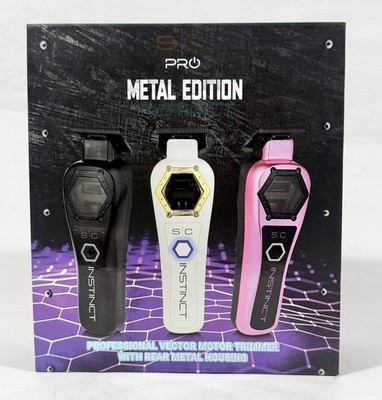 StyleCraft Instinct Metal Edition Cordless Hair Trimmer #SC410M