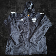 Haut veste de pluie adidas Manchester United Player Issue ClimaStorm neuf avec étiquette - XL