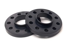 H&R Trak+ 10mm Black Wheel Spacers Pair for Audi A4 allroad AWD 13-19 New