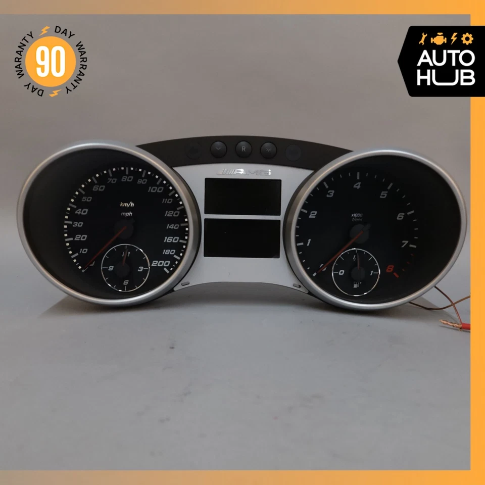 07-11 Mercedes W164 ML63 R63 AMG Instrumento Velocímetro Cuadro OEM 161k Foto 2 de 4