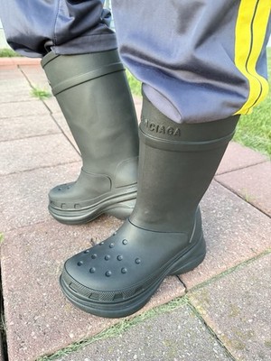Balenciaga x Crocs Rain Boots Rubber Sz 40