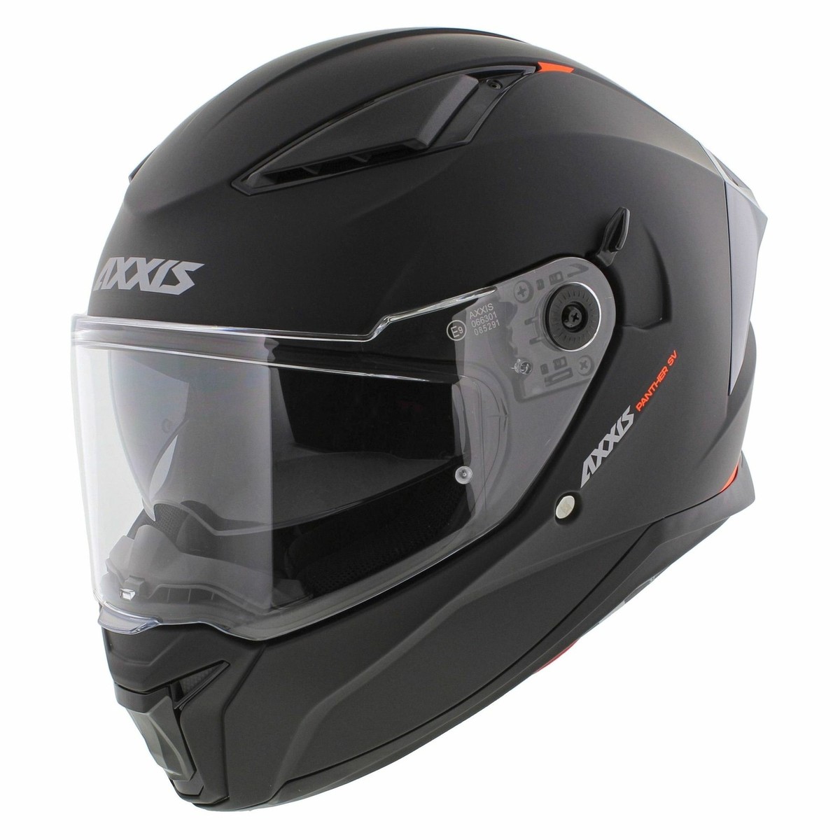 Axxis Panther SV fullface helmet solid matt black | eBay