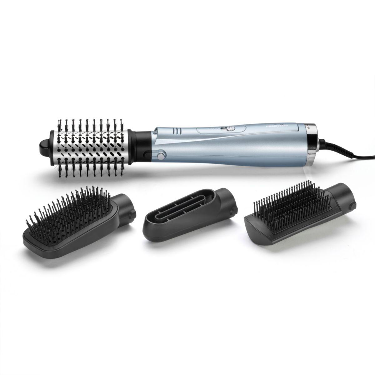 Brosse soufflante Babyliss Hydro-Fusion AS774E multi-styles avec 4 accessoires bleus