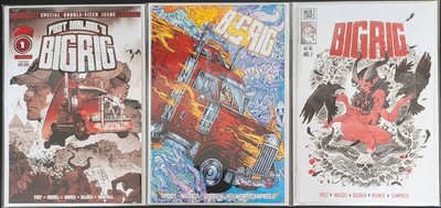 Post Malone's Big Rig #1, Lot of 3 Standard Covers, NM/Better 