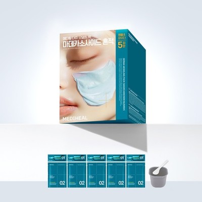 MEDIHEAL Derma Modeling Pack Madecassoside Soothing Repair 5 Treatments | Korean