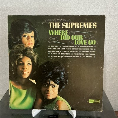 Supremes Where did our love go Motown MT621 orig 1964 1st press VG+/VG